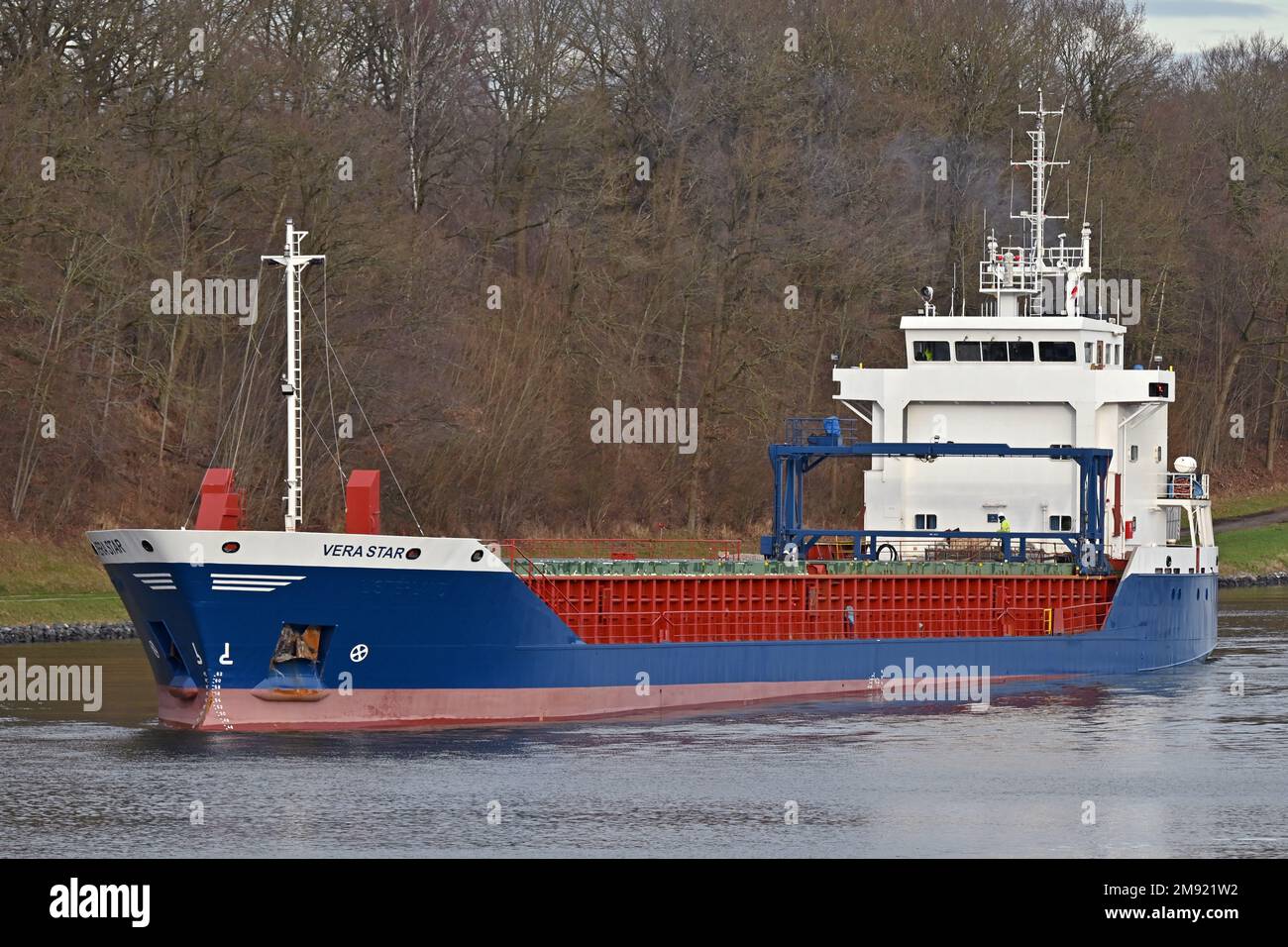 General Cargo Ship VERA STAR Stock Photo