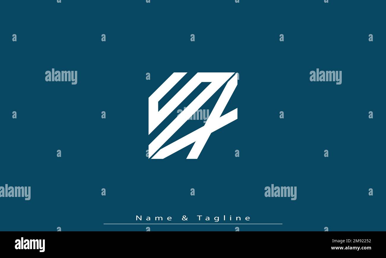 Alphabet letters Initials Monogram logo SX , XS Stock Vector