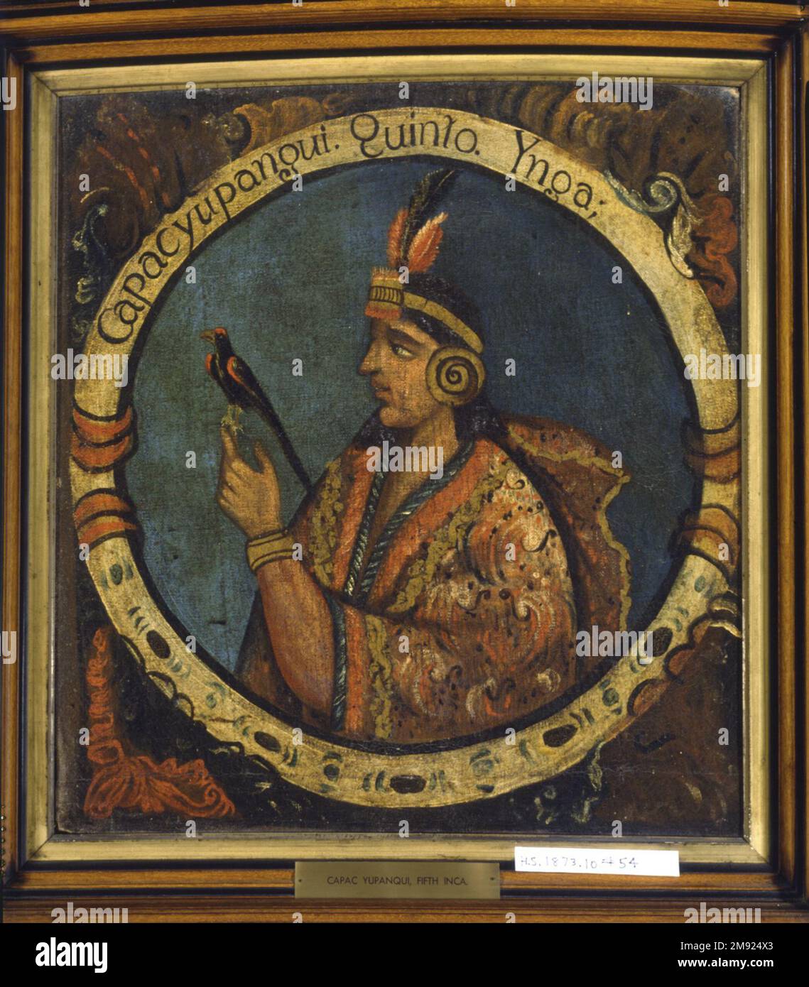 Capac Yupanqui, Fifth Inca, 1 of 14 Portraits of Inca Kings Unknown
