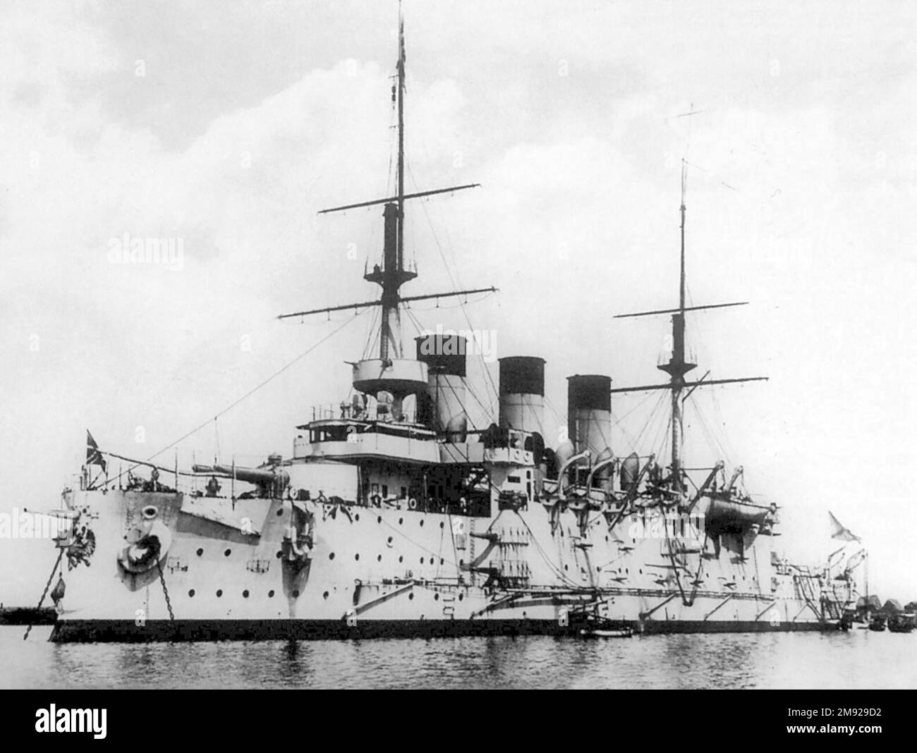 Oslyabya Imperial Russian Battleship (12674 tons) ca, before 1954