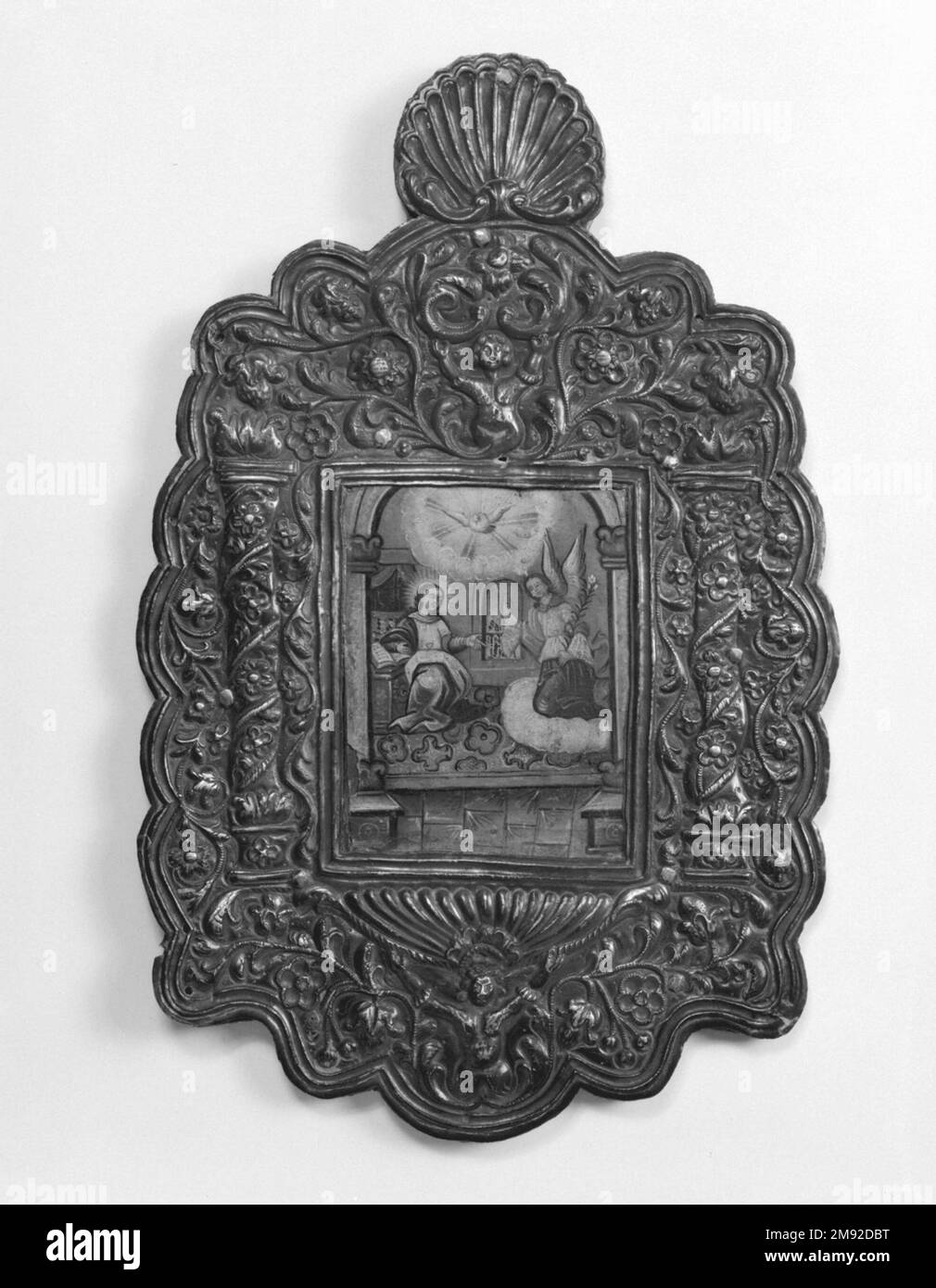 The Annunciation Unknown. The Annunciation, 18th century. Oil on paper