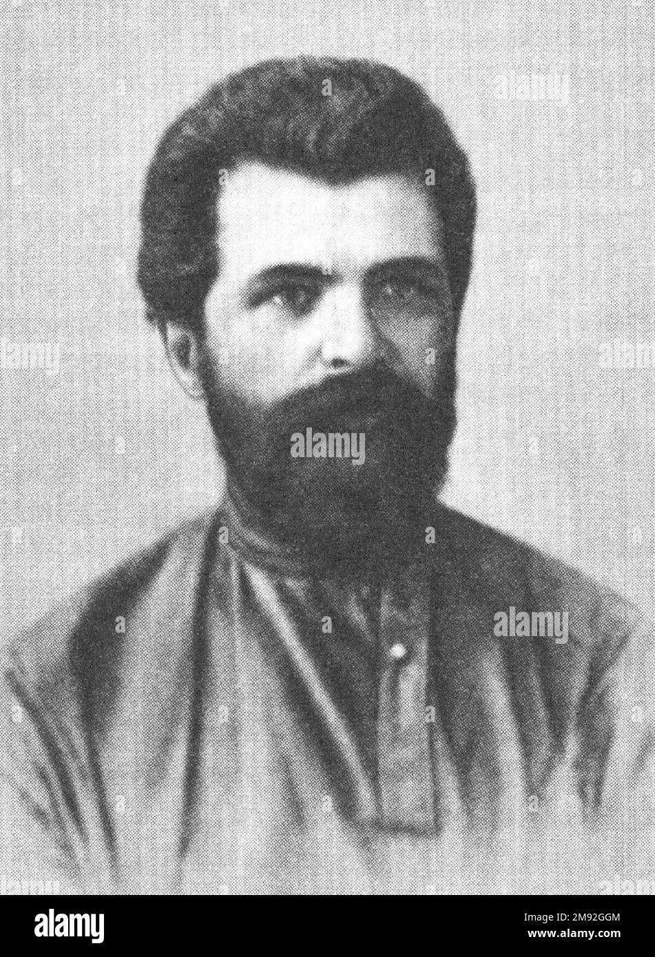 Nikolai Artemyevich Temny (real name Lazarev); self-taught prose writer ca.  1900 Stock Photo - Alamy