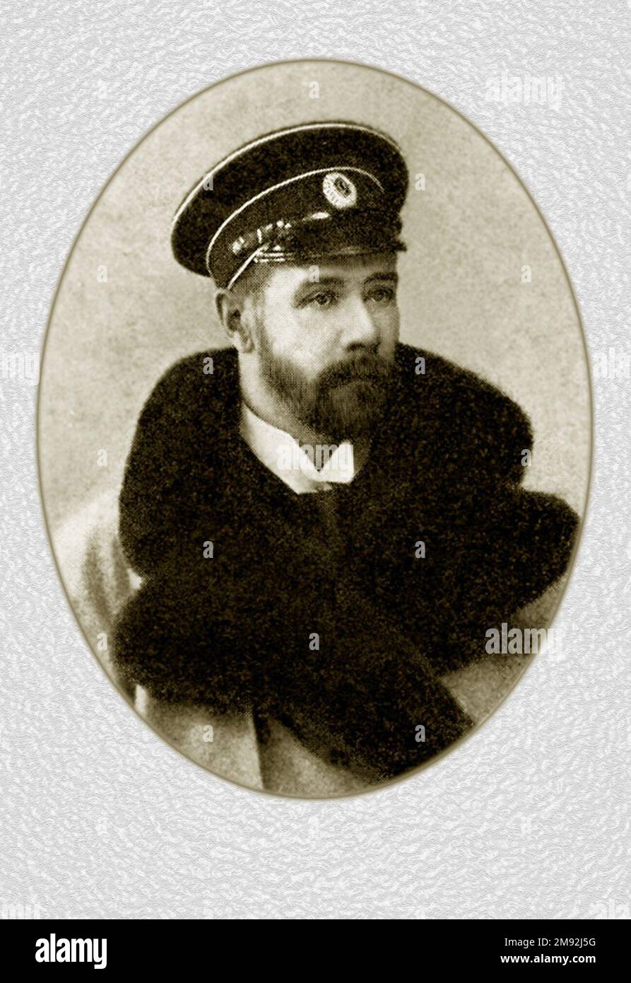 Konstantin Fedorovich von Schulz ca.  1900 Stock Photo