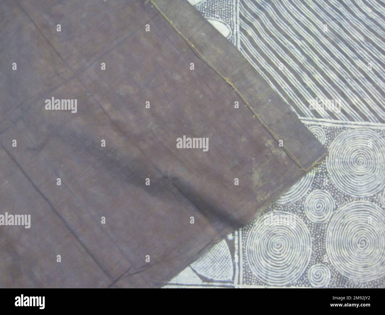 Woman's wrapper (àdìrẹ ẹlé̩kọ) Yorùbá , unknown maker's mark. Woman's