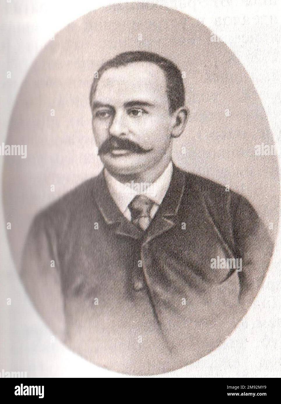 Arkady Fedorovich Kryukovskoy (Kryukovskiy) — playwright, translator ca. 1900 Stock Photo