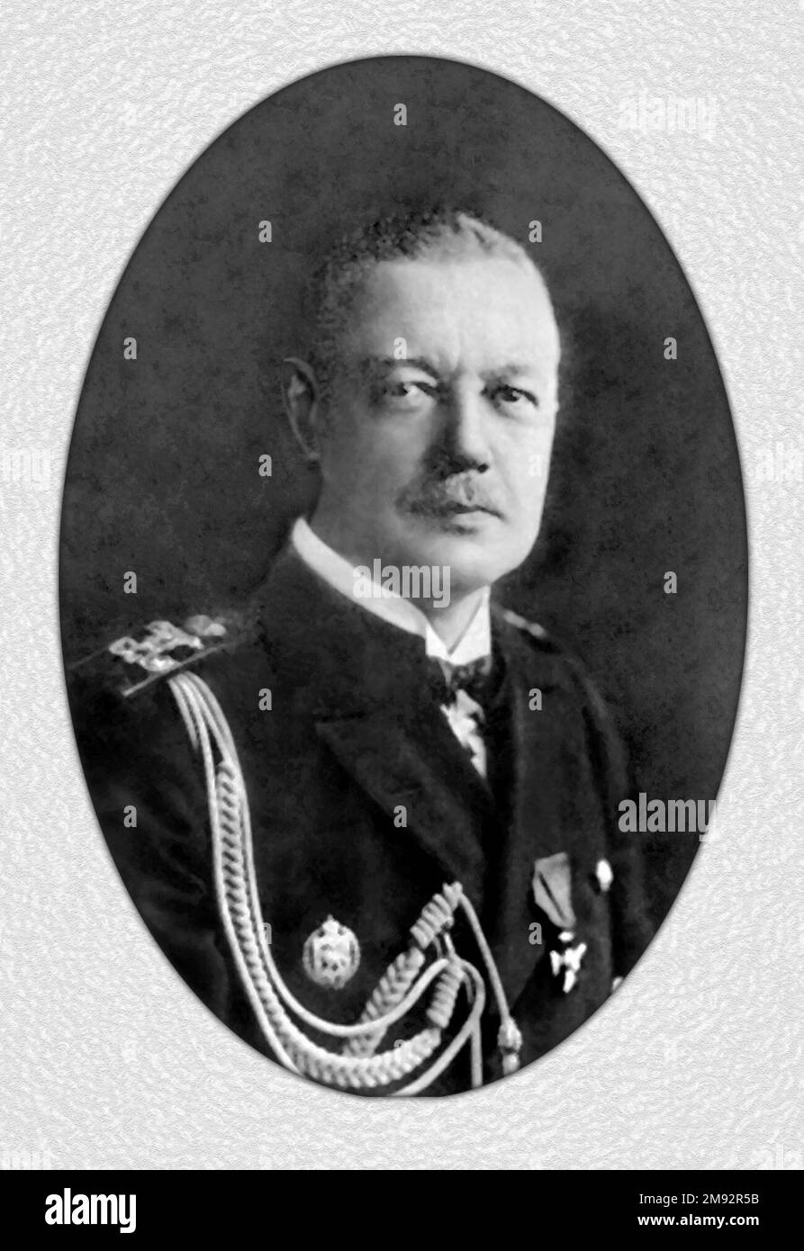Rear Admiral Nikolay Aleksandrovich Volkov ca.  before 1917 Stock Photo