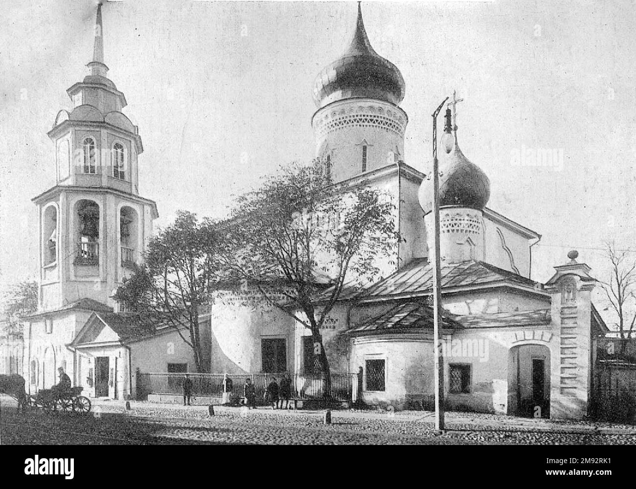 Saint Nicholas church so Usokhi in Pskov Russia at the beginning of ...