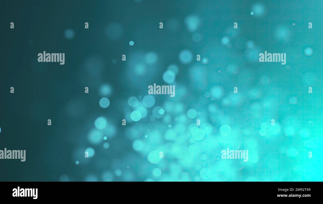 Bokeh particles and light. Computer generated 3d render Stock Photo - Alamy