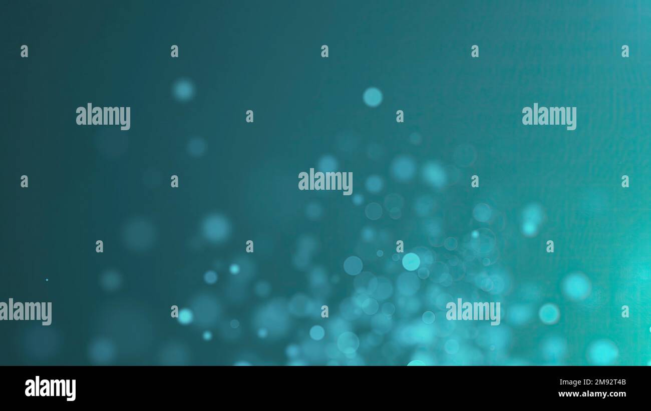 Bokeh particles and light. Computer generated 3d render Stock Photo - Alamy