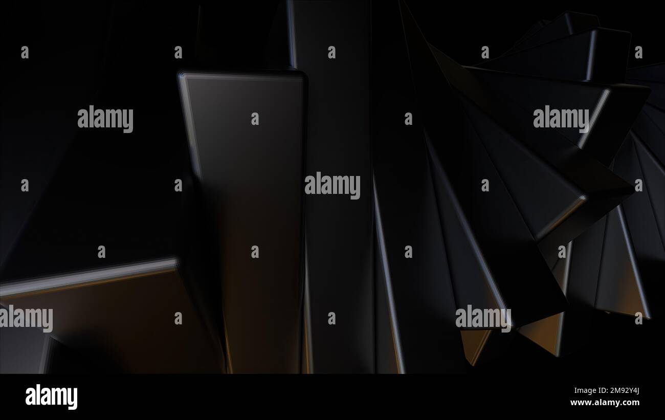Steel metal. Computer generated 3d render Stock Photo