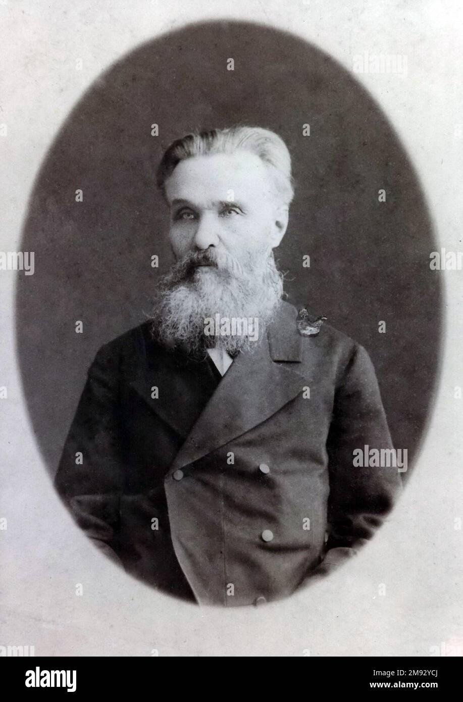 Fedorov Piotr Fedorovich, City and diocesan architect of Tver ca.  1889 Stock Photo