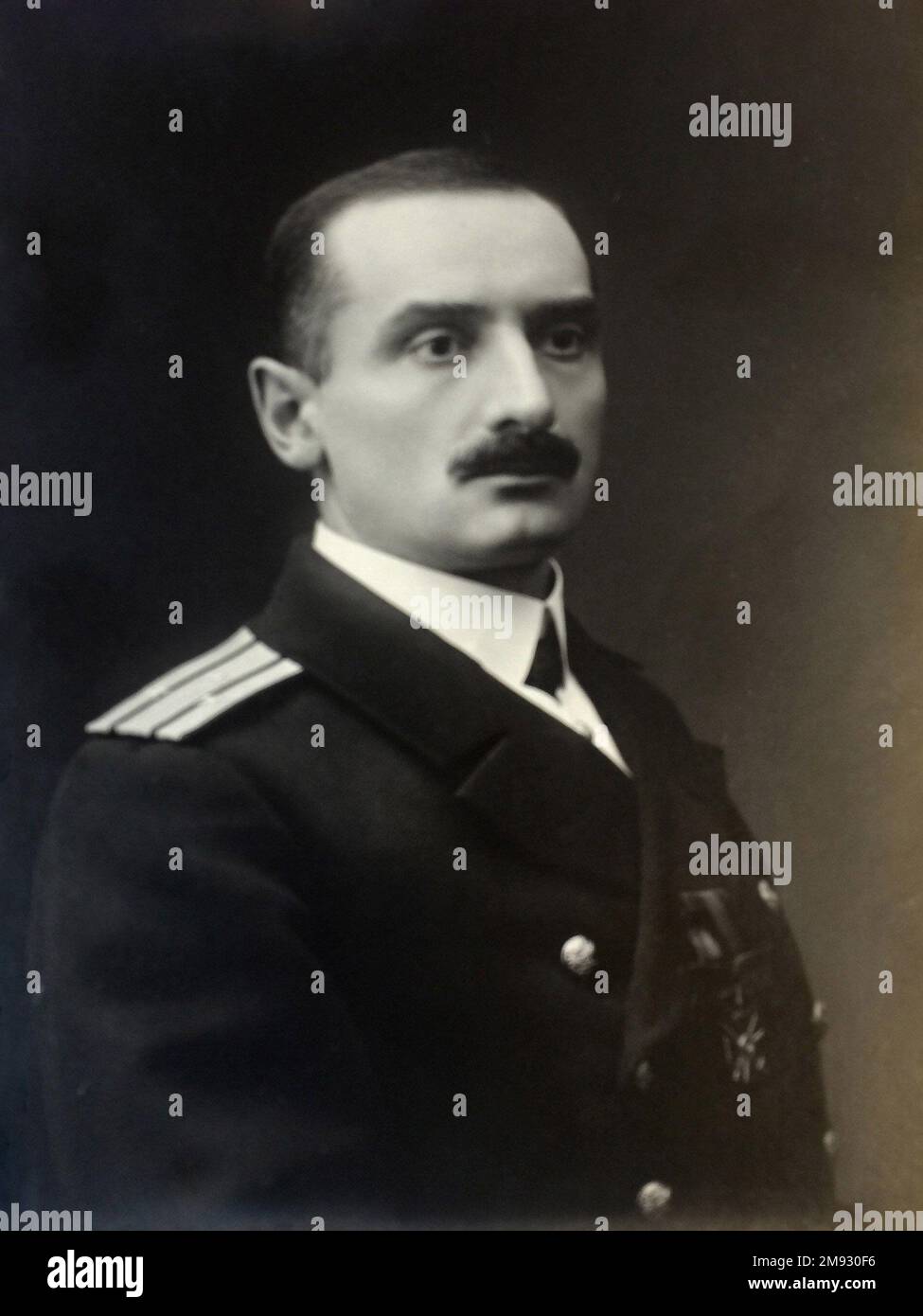 Alexander Vasilyevich Kolchak (1874–1920) ca.  18 January 1909 Stock Photo
