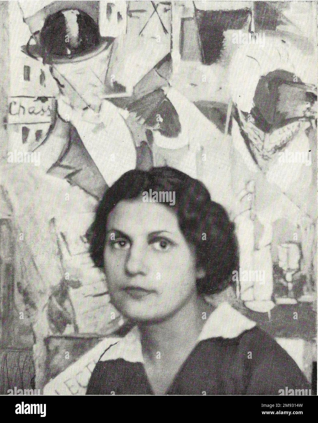 Russian painter Nadezhda Udaltsova (18861961) ca. 1915 Stock Photo Alamy