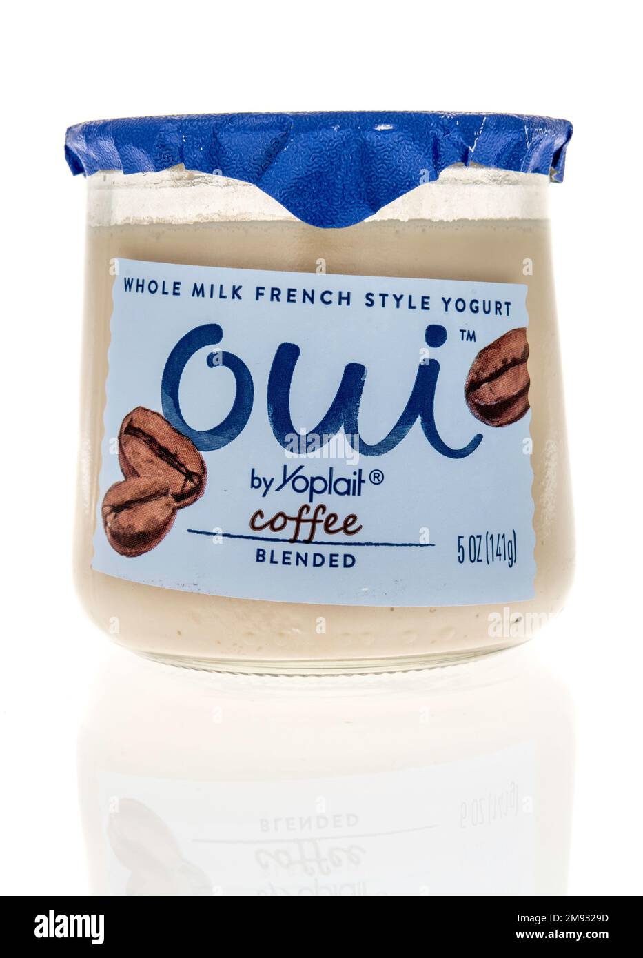 Winneconne, WI 8 January 2023 A package of Oui whole milk French