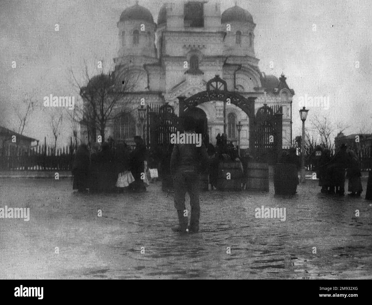Yuzovka (Donetsk) Ukraine -  Cathedral ca.  1906 Stock Photo