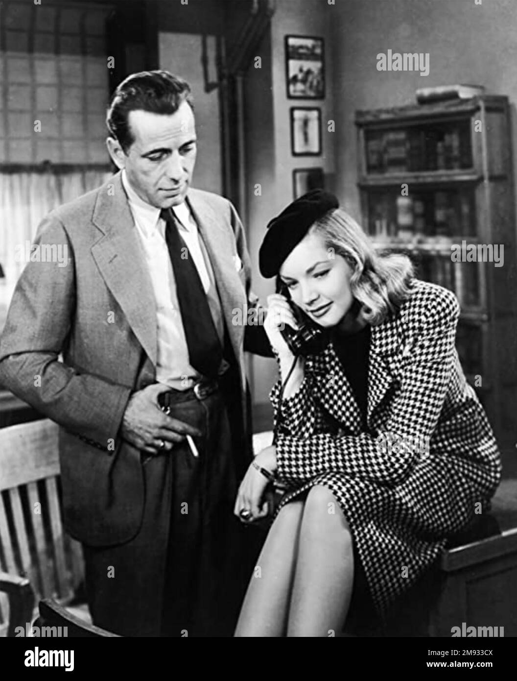 THE BIG SLEEP 1946 Warner Bros. film with Lauren Bacall and Humphrey