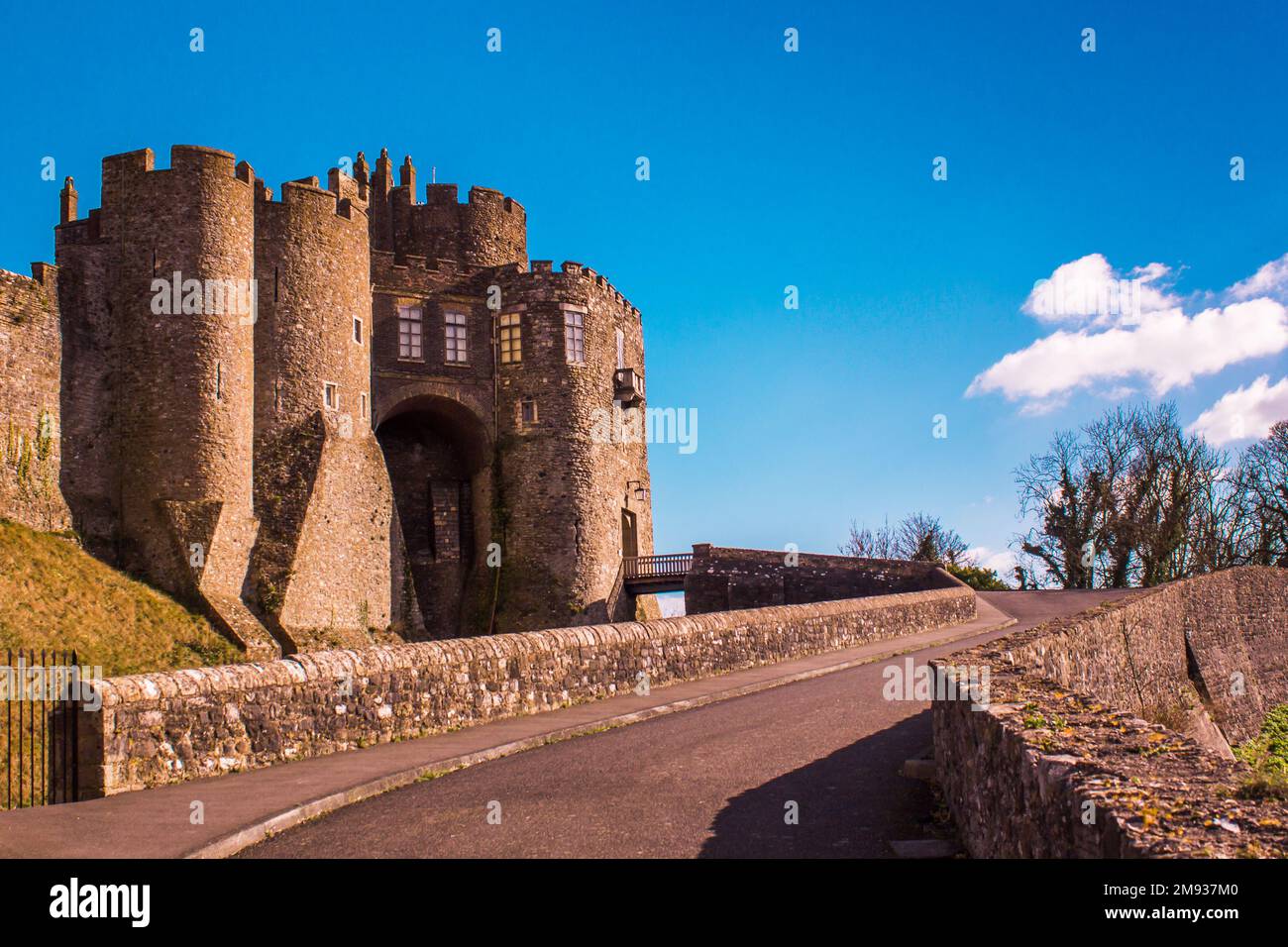 View of Dover Castle Stock Photo