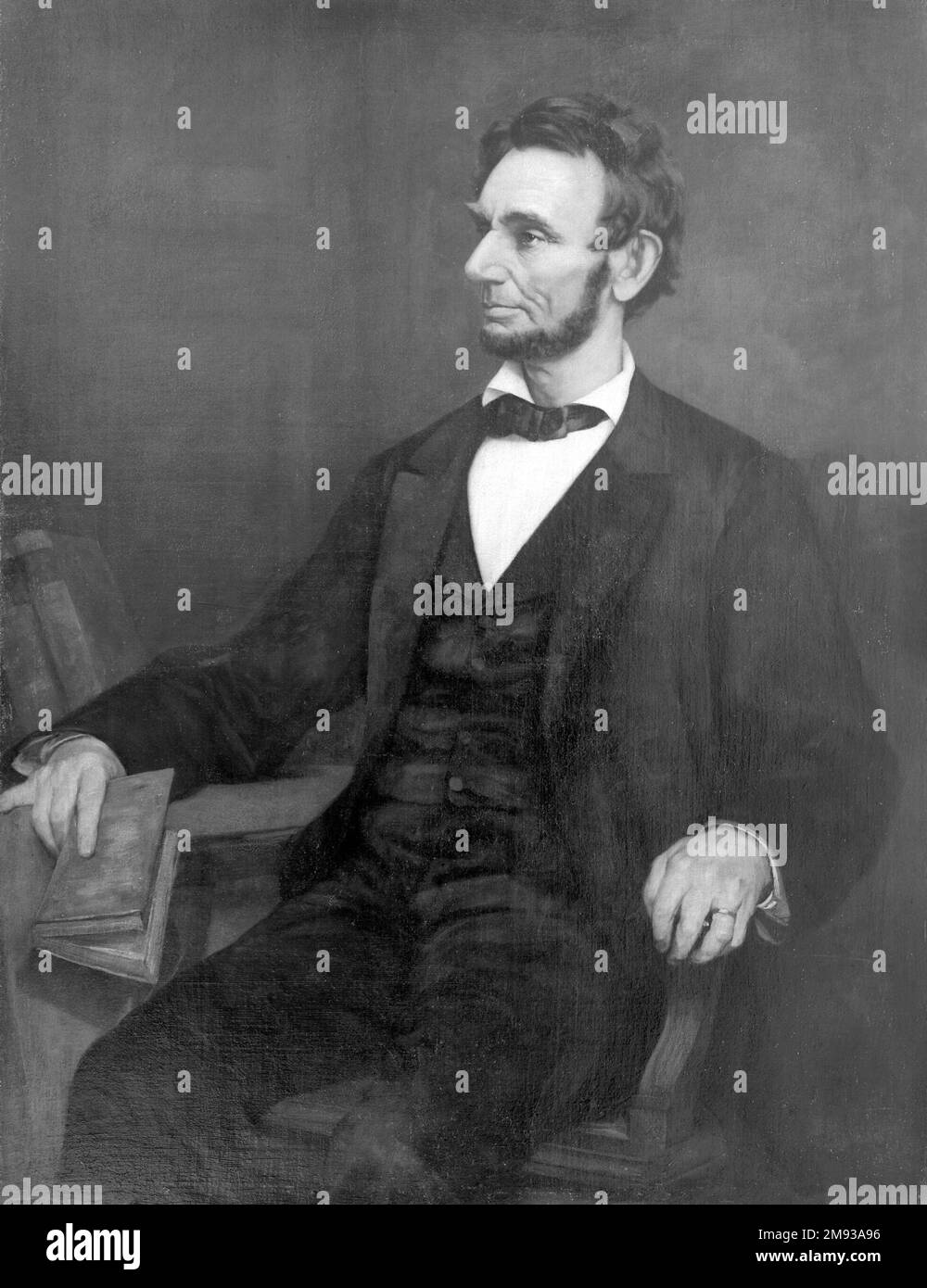 Abraham Lincoln American. Abraham Lincoln, after 1860-1890. Oil on ...