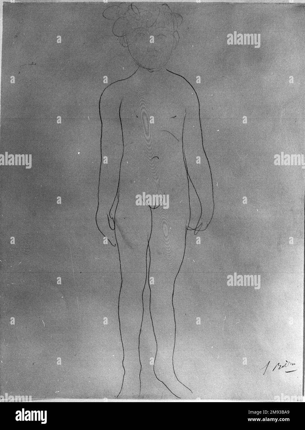 Jean Simpson Jean Simpson, Standing (Jean Simpson, debout) Auguste Rodin (French ...