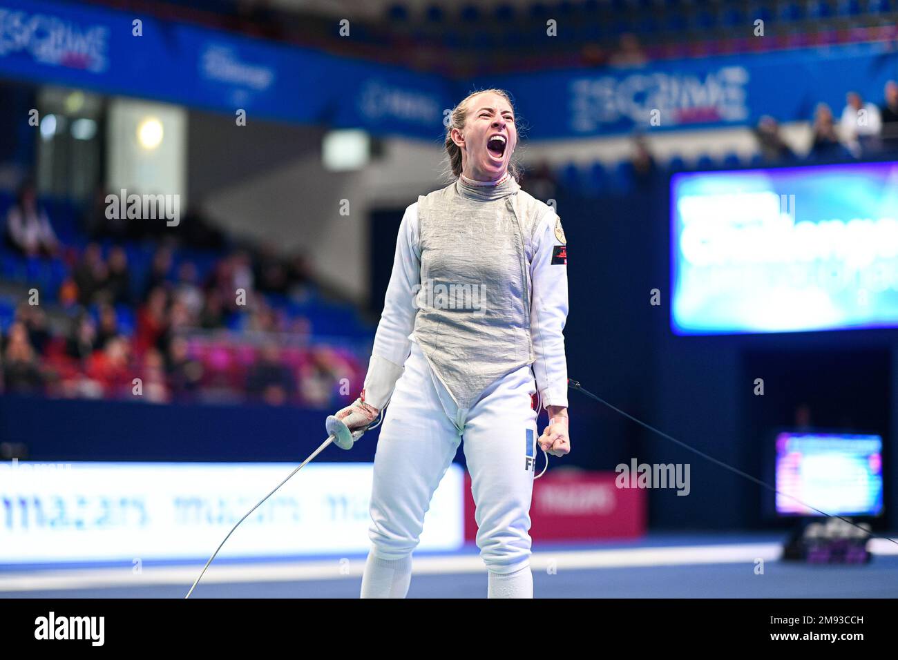 Paris, France. 15th Jan, 2023. RANVIER Pauline (FRA) during the Mazars