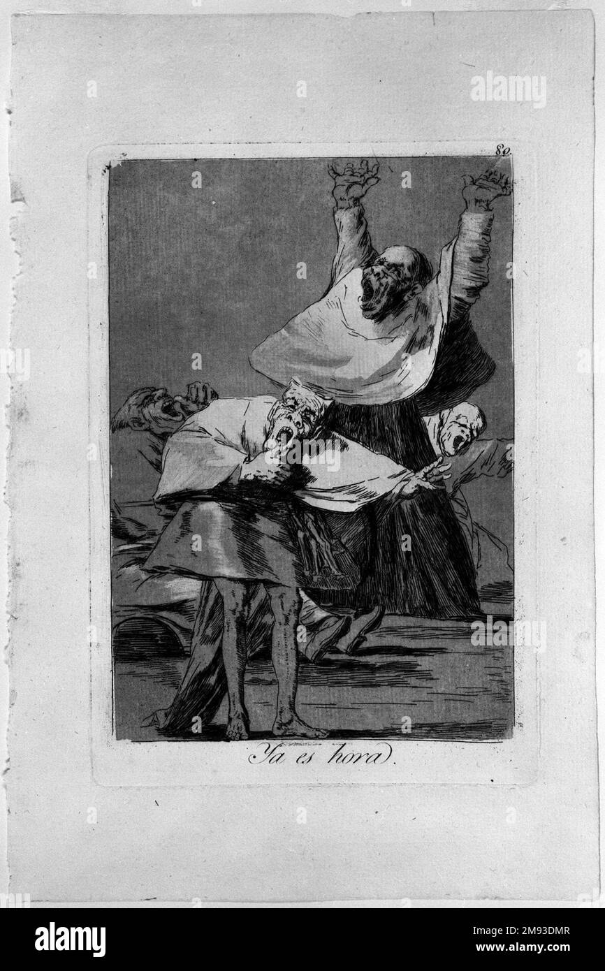 It Is Time (Ya es hora) Francisco de Goya y Lucientes (Spanish, 1746