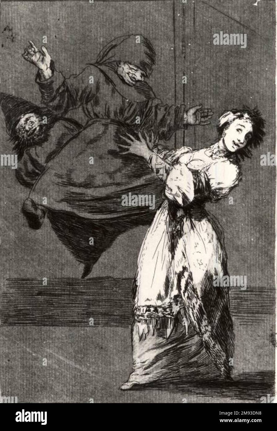 No Grites, Tonta Francisco de Goya y Lucientes (Spanish, 17461828). No