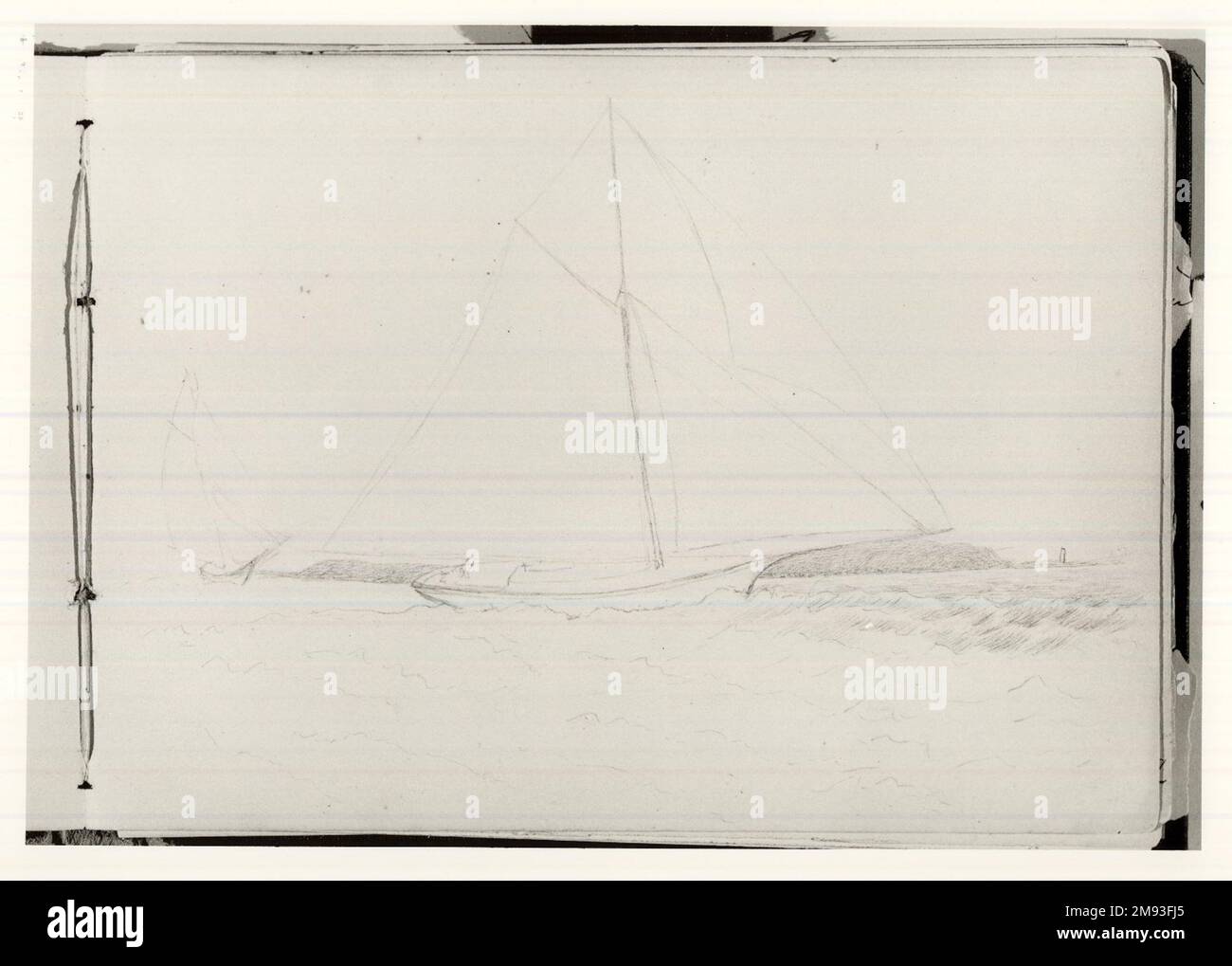 Sketchbook C. Halsey. Sketchbook, ca. 1879. Drawing: ink and graphite ...
