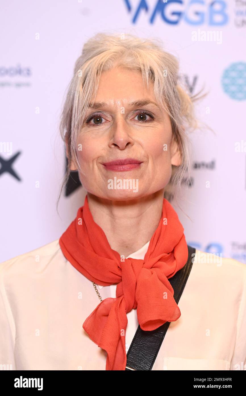 London, UK. 16 January 2023. Amelia Bullmore attending the 2023 Writers' Guild of Great Britain Awards, at the Royal College Of Physicians, London. Picture date: Monday January 16, 2023. Photo credit should read: Matt Crossick/Empics/Alamy Live News Stock Photo