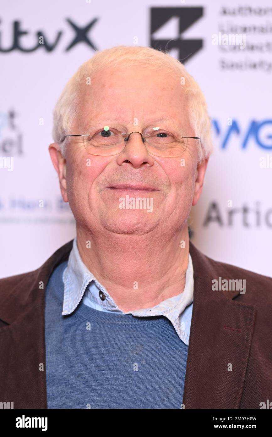 London, UK. 16 January 2023. Neil McKay attending the 2023 Writers' Guild of Great Britain Awards, at the Royal College Of Physicians, London. Picture date: Monday January 16, 2023. Photo credit should read: Matt Crossick/Empics/Alamy Live News Stock Photo