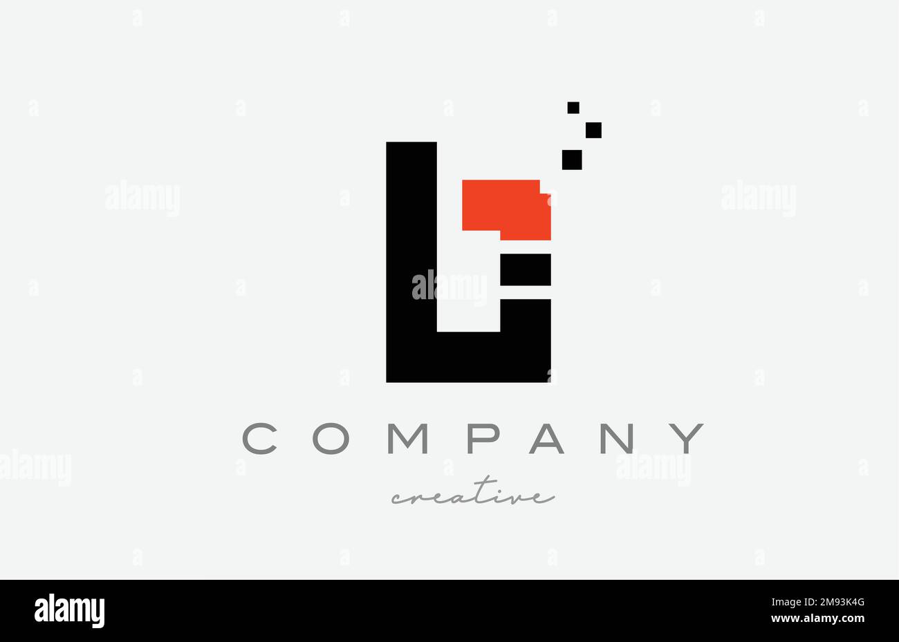 Dotted B alphabet letter logo icon. Dots template design for company or