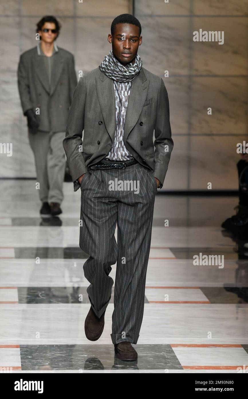 Giorgio Armani Fall/Winter 2023 Runway at Milan Fashion Week
