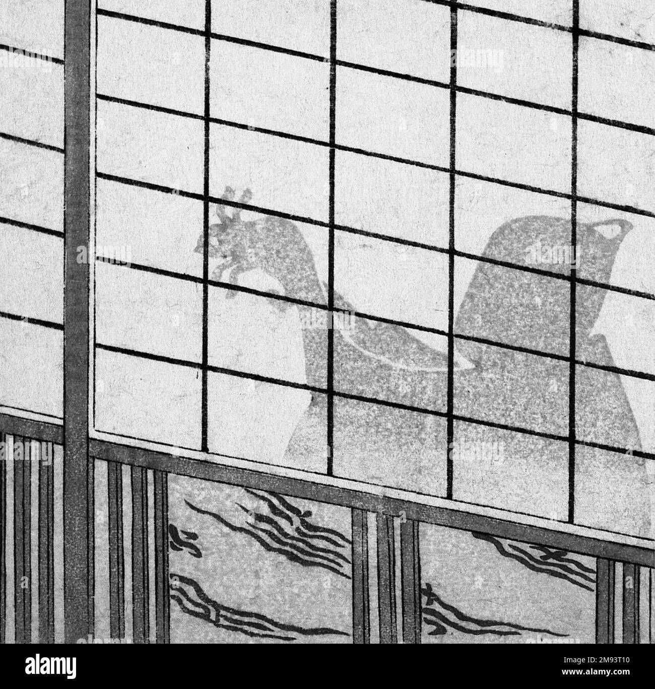 Ukiyo e woodblock technique Black and White Stock Photos & Images - Alamy