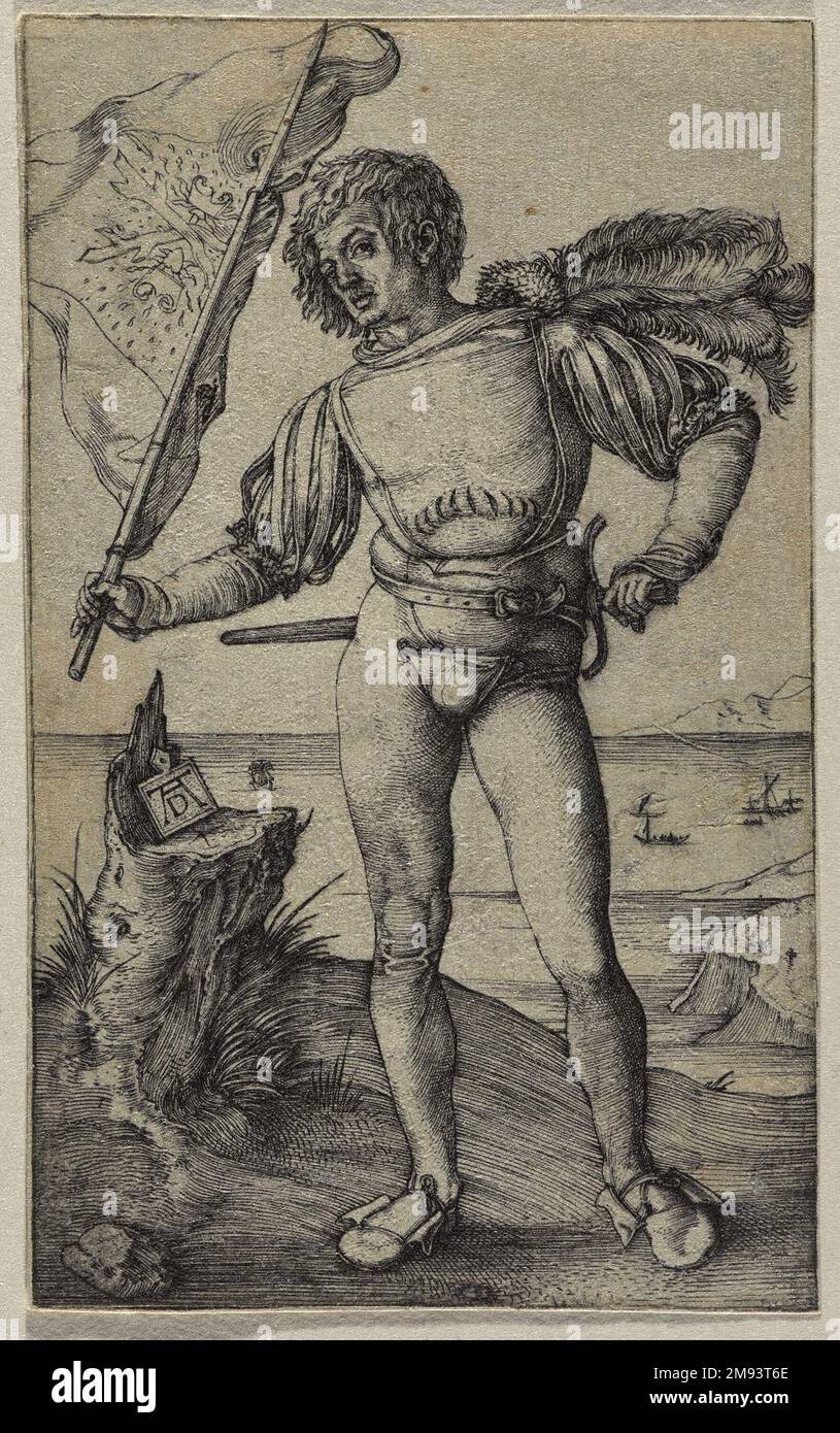 The Standard Bearer Albrecht Dürer (German, 14711528). The Standard