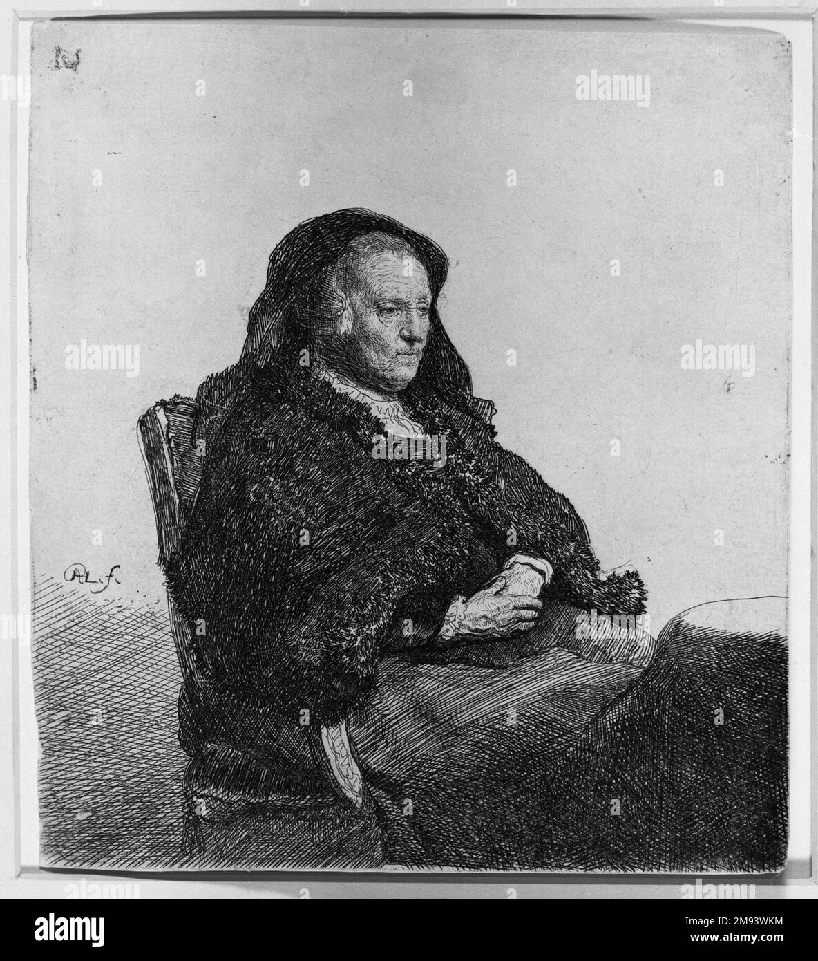 Rembrandt's Mother Rembrandt Harmensz. van Rijn (Dutch, 16061669