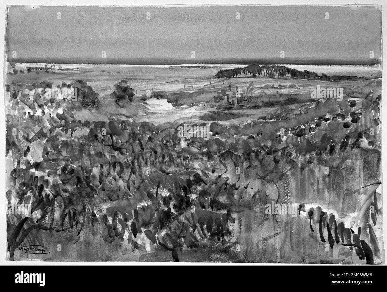 Cape Cod in Autumn Dodge MacKnight (American, 1860-1950). Cape Cod in ...