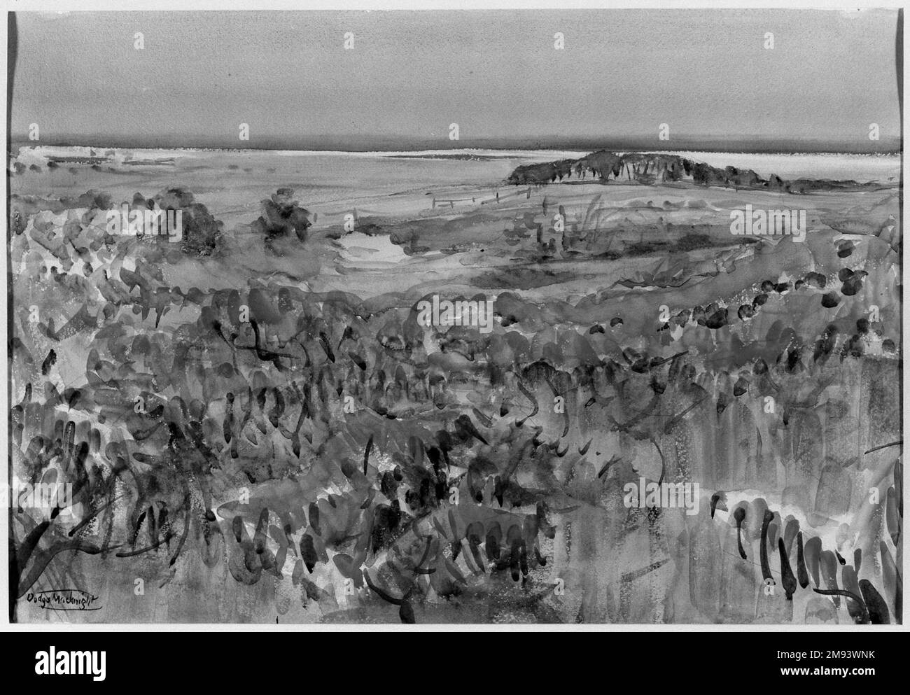 Cape Cod in Autumn Dodge MacKnight (American, 1860-1950). Cape Cod in ...