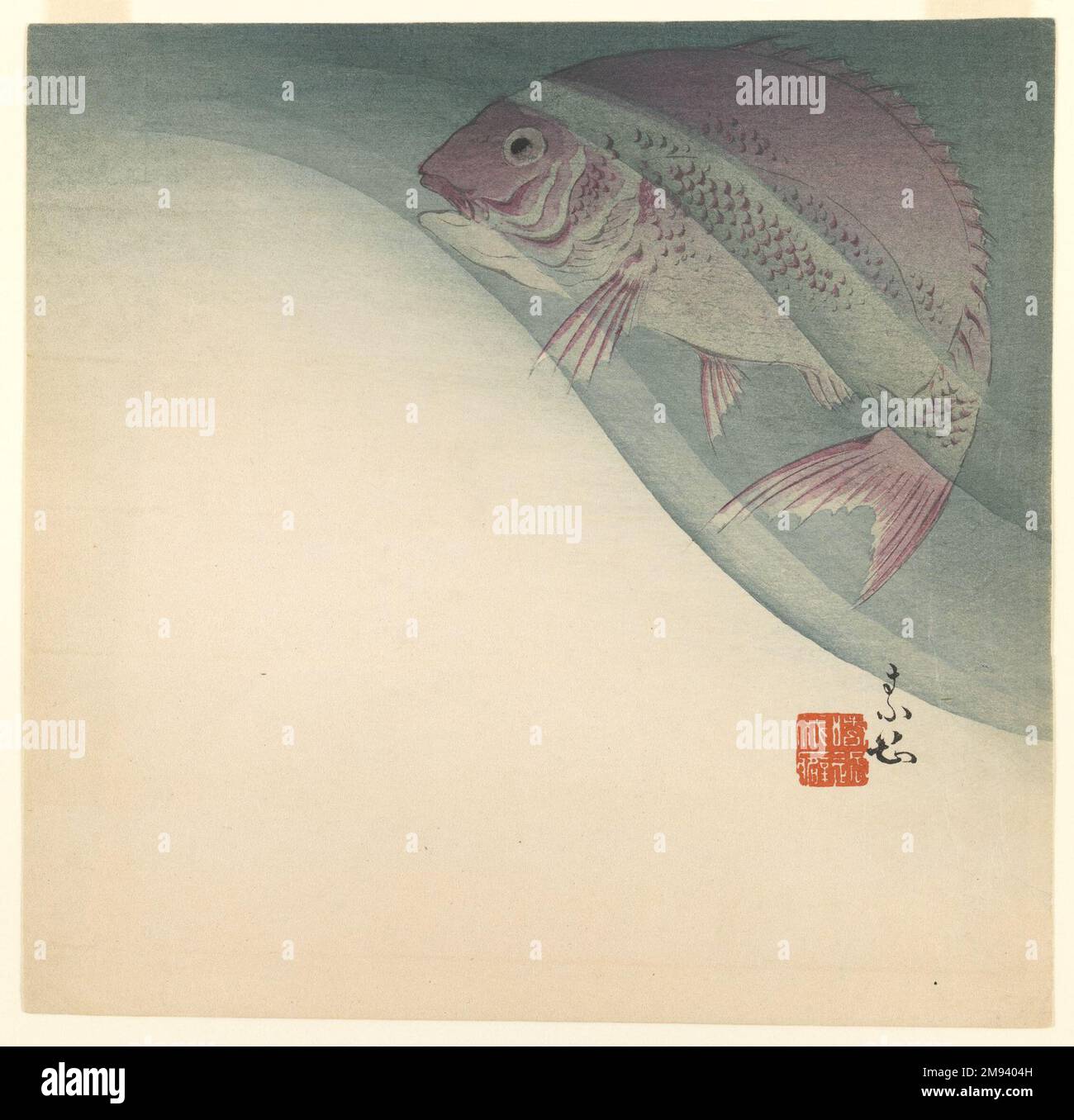 Japanese fish print hi-res stock photography and images - Alamy