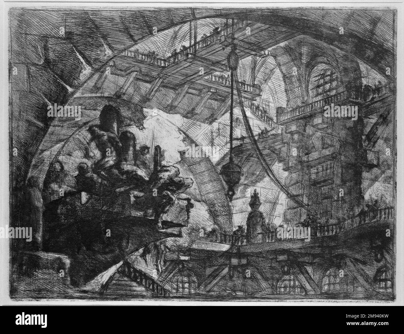 Invenzioni Capric di Carceri; Hind 10, First State of Three Giovanni ...