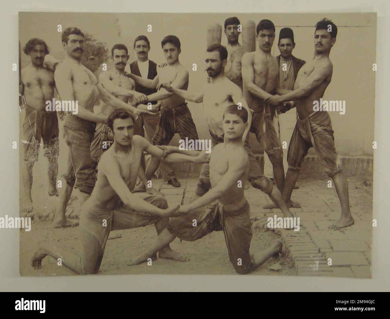 Wrestlers I, One of 274 Vintage Photographs , late 19th-early 20th ...