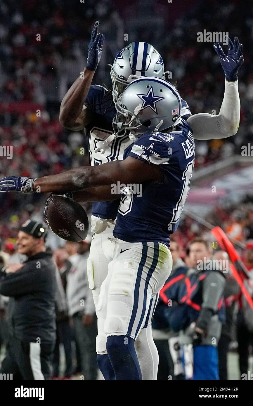 Dallas Cowboys Wide Receiver Michael Gallup 13 Celebrates His dallas-cowboys-wide-receiver-michael-gallup-13-celebrates-his