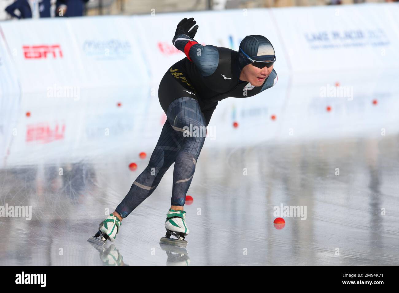 Lake Placid, NY, USA. 16th Jan, 2023. Motonaga Arito (JPN) Speed