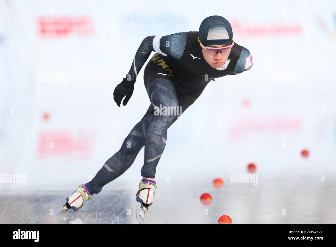 Lake Placid, NY, USA. 16th Jan, 2023. Yuto Tanigaki (JPN) Speed Skating
