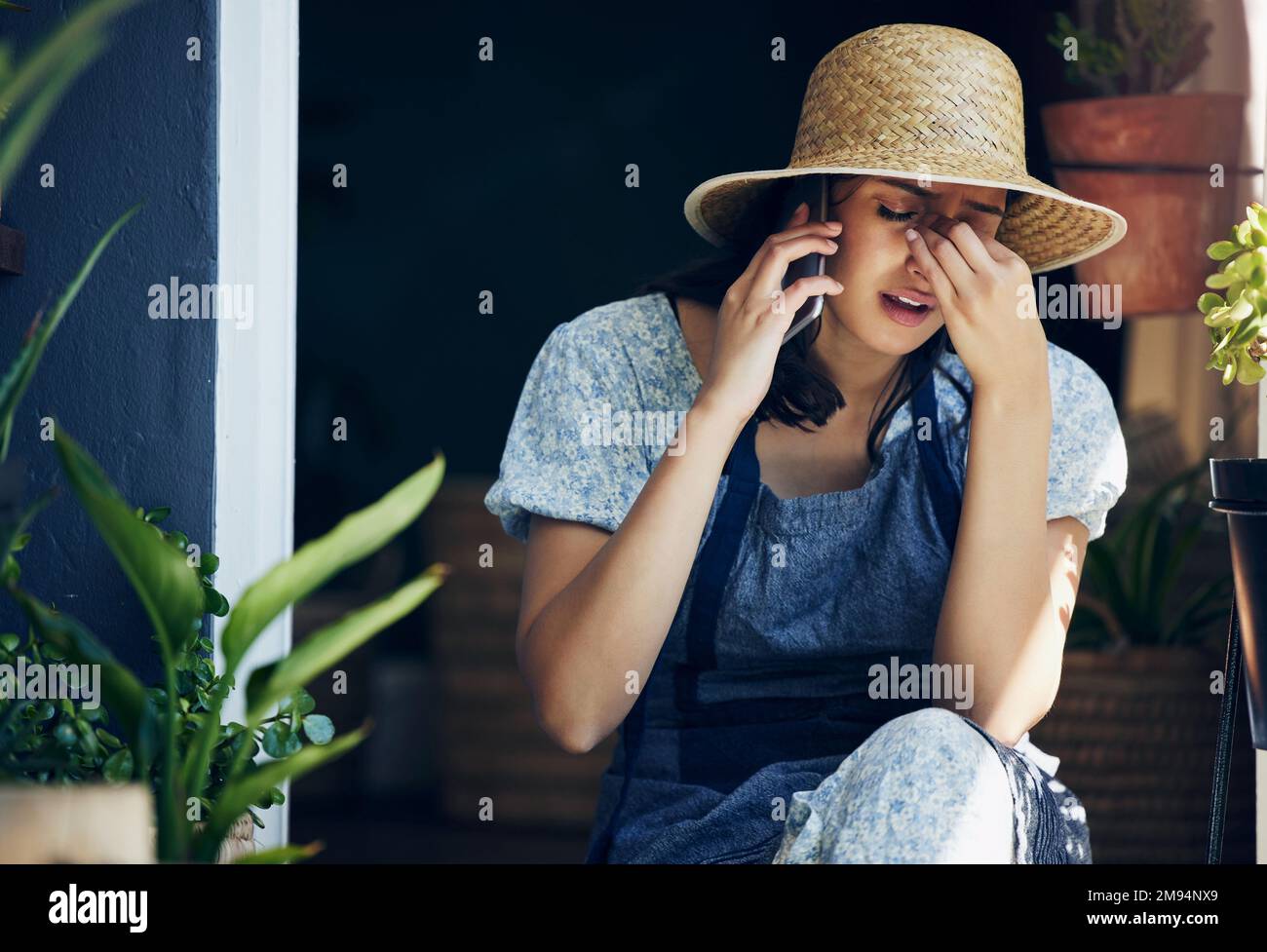 The truth is that stress doesnt come from your boss. a young florist