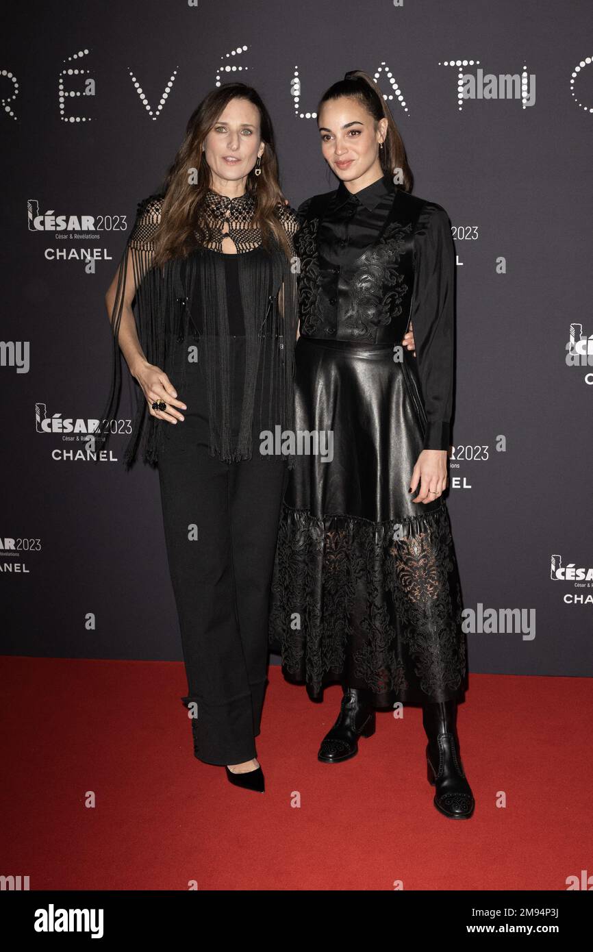 Camille Cottin and Souheila Yacoub attend the Cesar - Revelations 2023