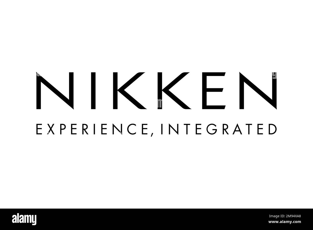 Nikken Sekkei, Logo, White Background Stock Photo