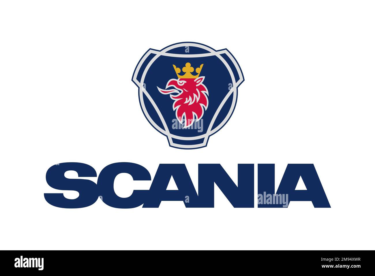 Scania AB, Logo, White background Stock Photo - Alamy