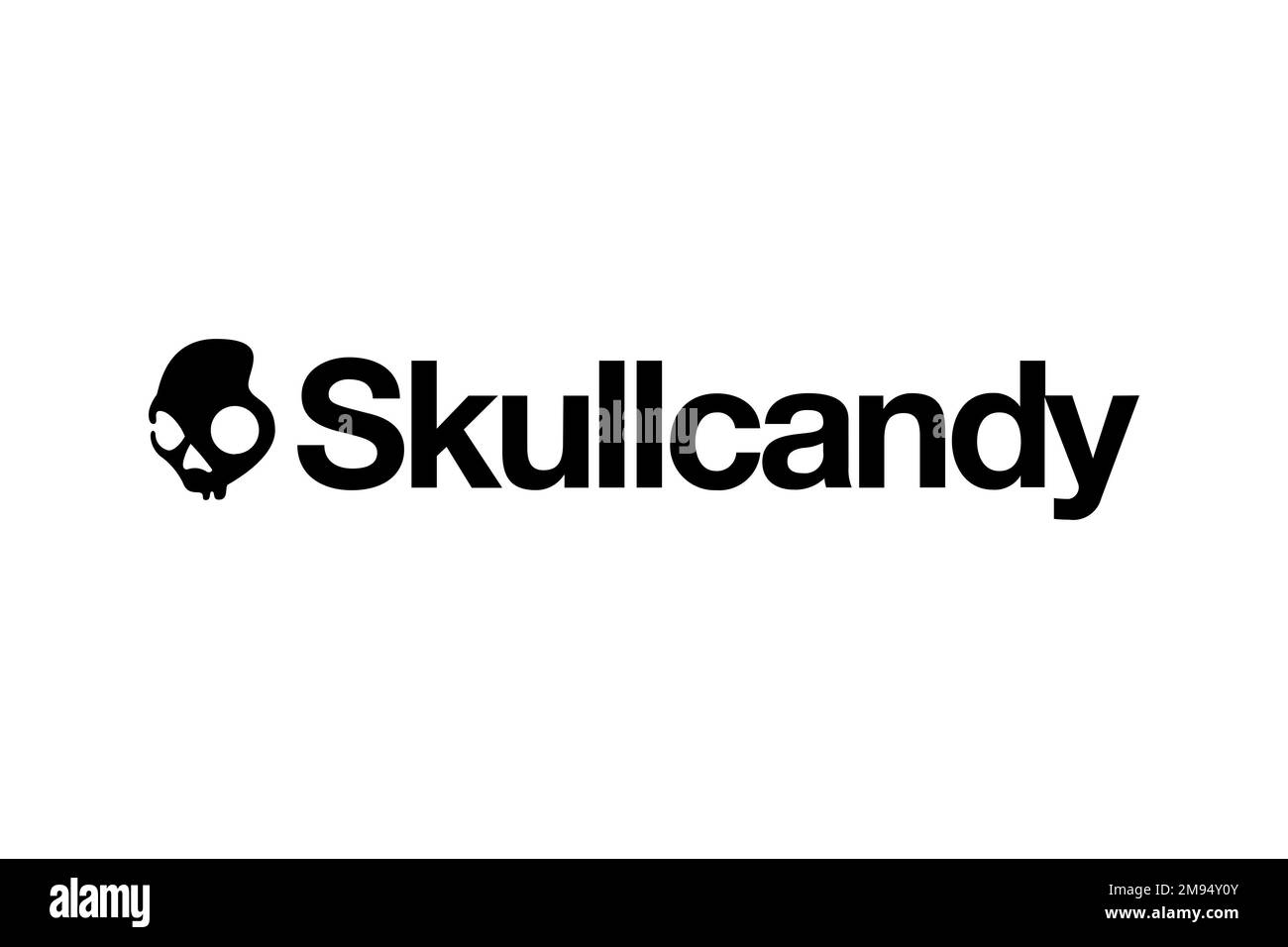 Skullcandy, Logo, White background Stock Photo Alamy