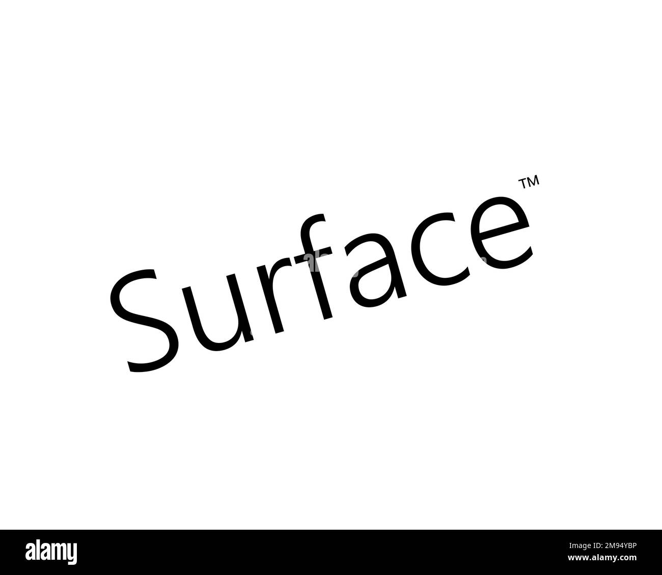 Surface pro 2 rotated logo white background stock photo alamy