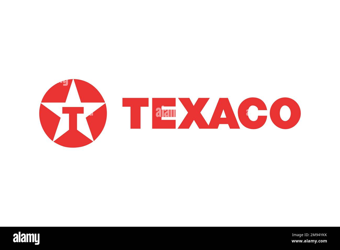 Texaco, Logo, White background Stock Photo Alamy