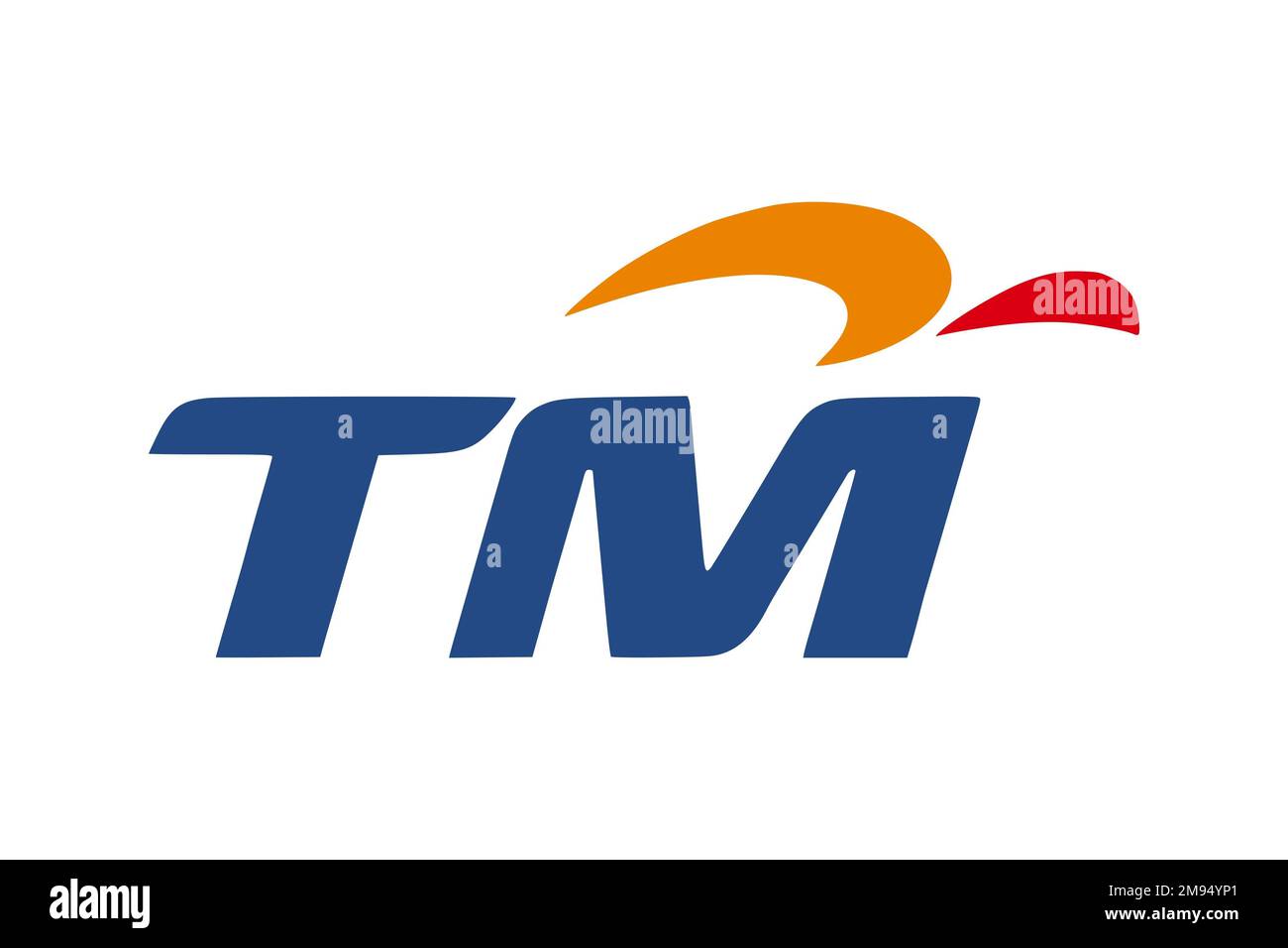 Telekom Malaysia Logo White Background Stock Photo Alamy